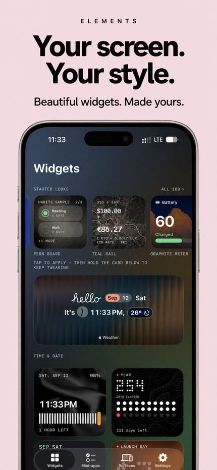 Elements — App Store screenshot