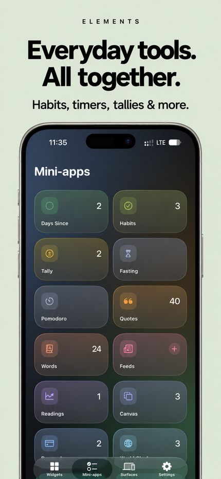 Elements — App Store screenshot